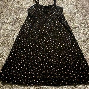 Billabong black with pink Floral sundress size small